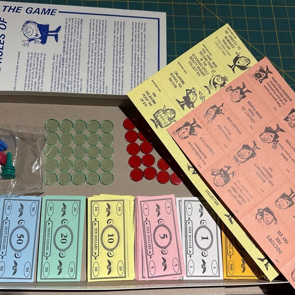 VTG 2000 Oklahoma Monopoly Board Game - El Dorado-Opoly Brand New/Pieces Sealed - Picture 4 of 11